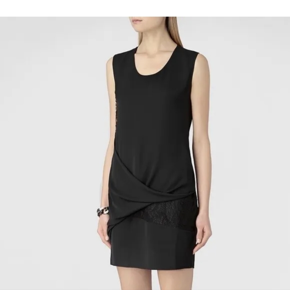 All Saints Black Mini Dress